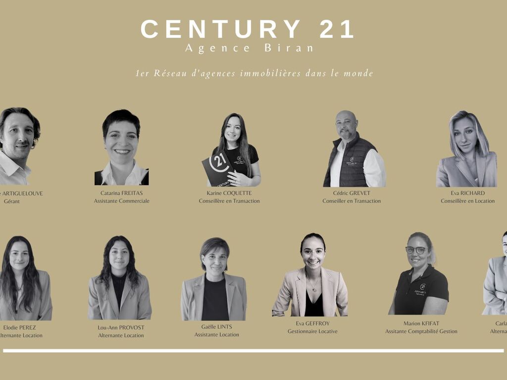 l'équipe de l'agence Agence Biran