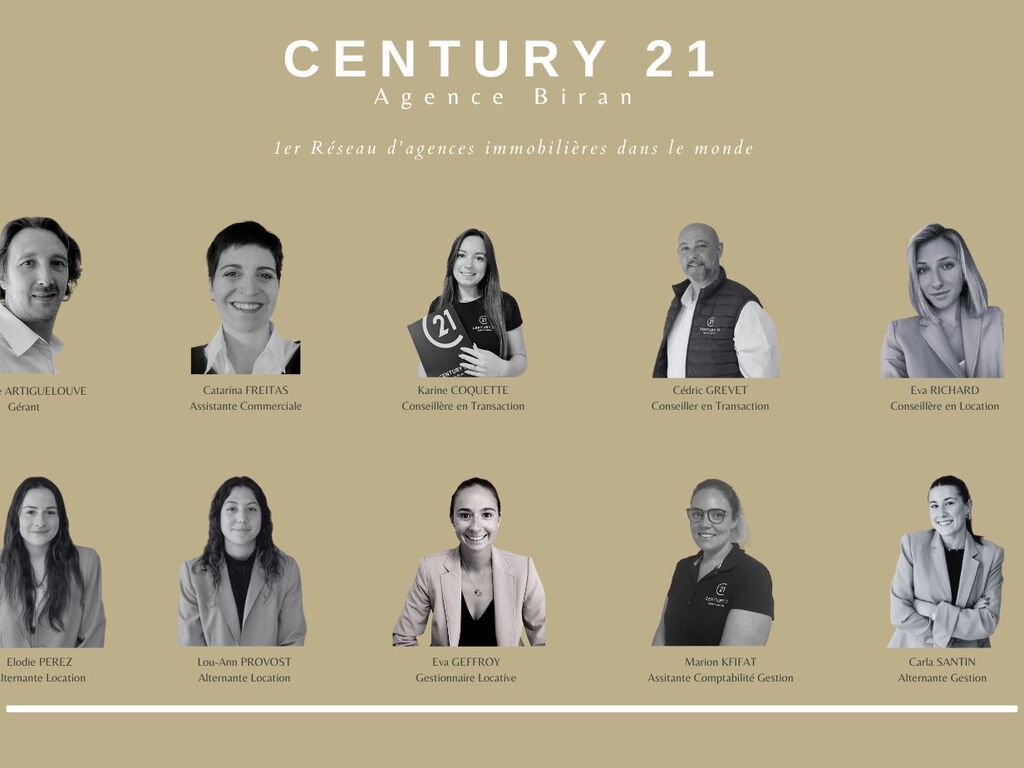 l'équipe de l'agence Agence Biran