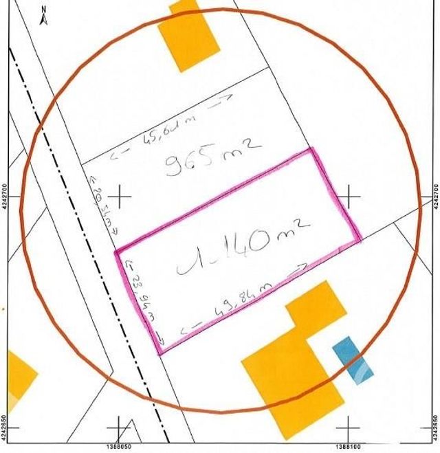 terrain à vendre - 1140.0 m2 - GAILLAN EN MEDOC - 33 - AQUITAINE - Century 21 Agence Biran